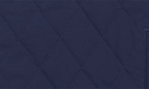 Vineyard Vines Dorset Quilted Stretch Wool Vest In Blue