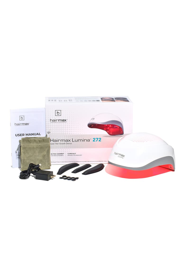 Lumina™ 272 Laser Hair Growth Device, Alternate, color, WHITE