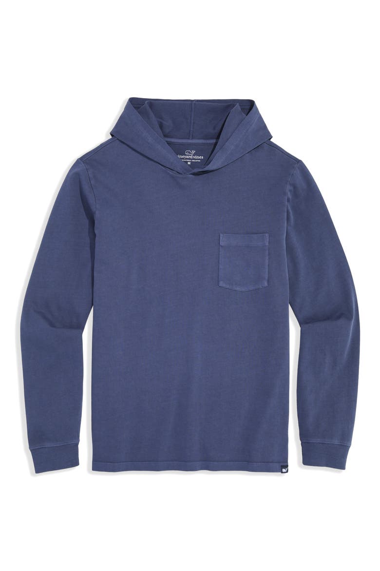 Surf Cotton Jersey Hoodie, Main, color, NAUTICAL NAVY