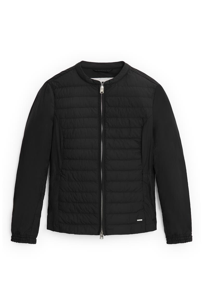 Violet Water Repellent Down Jacket, Alternate, color, BLACK