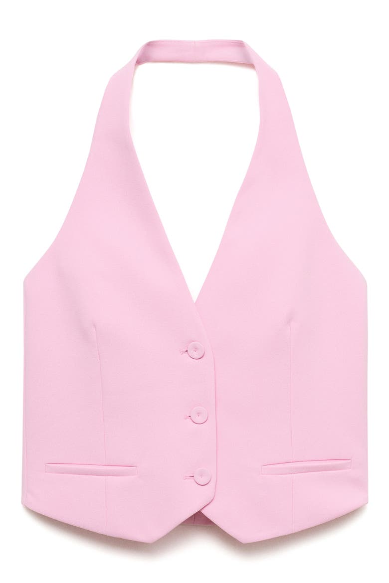 Halter Vest, Alternate, color, PINK