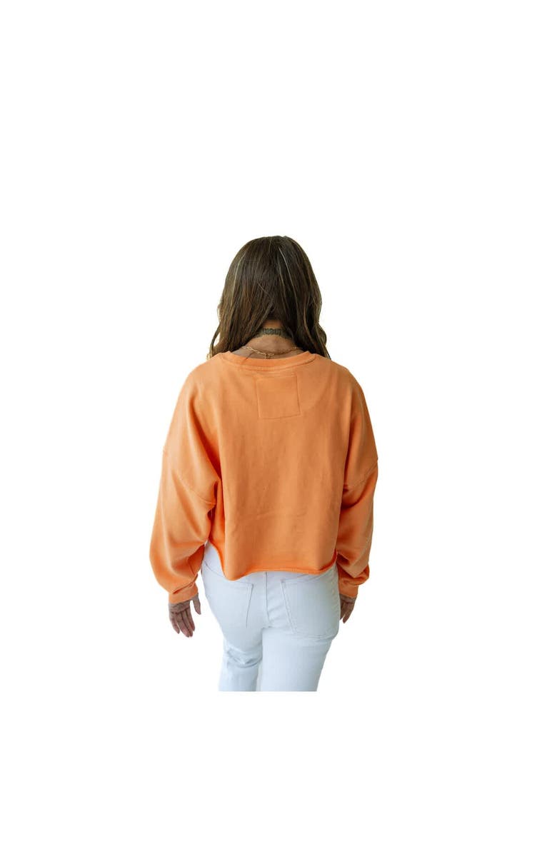 Gameday Social Women's Gameday Social Tennessee Orange Tennessee Volunteers Phipps Cropped Sweatshirt, Alternate, color, Tennessee Orange