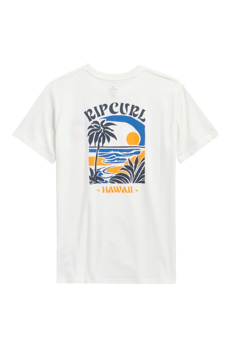Kids' Matisse Desto Graphic T-Shirt, Alternate, color, HAWAII BONE