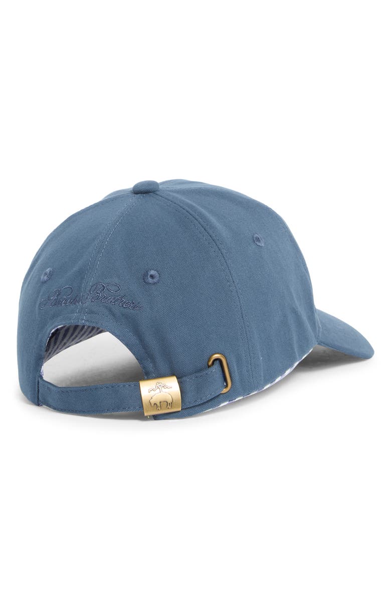Brooks Brothers Cotton Baseball Cap, Alternate, color, Navy