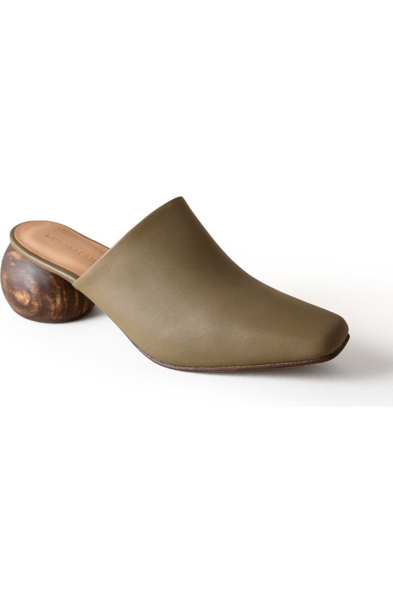 Huma Blanco Mina Mule, Main, color, Olive