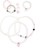 Capelli New York Kids' 9-Piece Assorted Necklaces, Bracelets & Rings Set