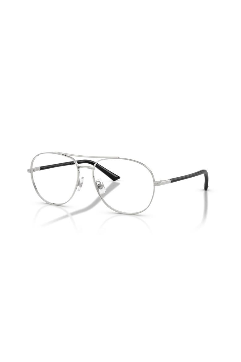 54mm Pilot optical glasses, Main, color, Silver