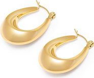 Nialaya Clasp Hoop Earrings