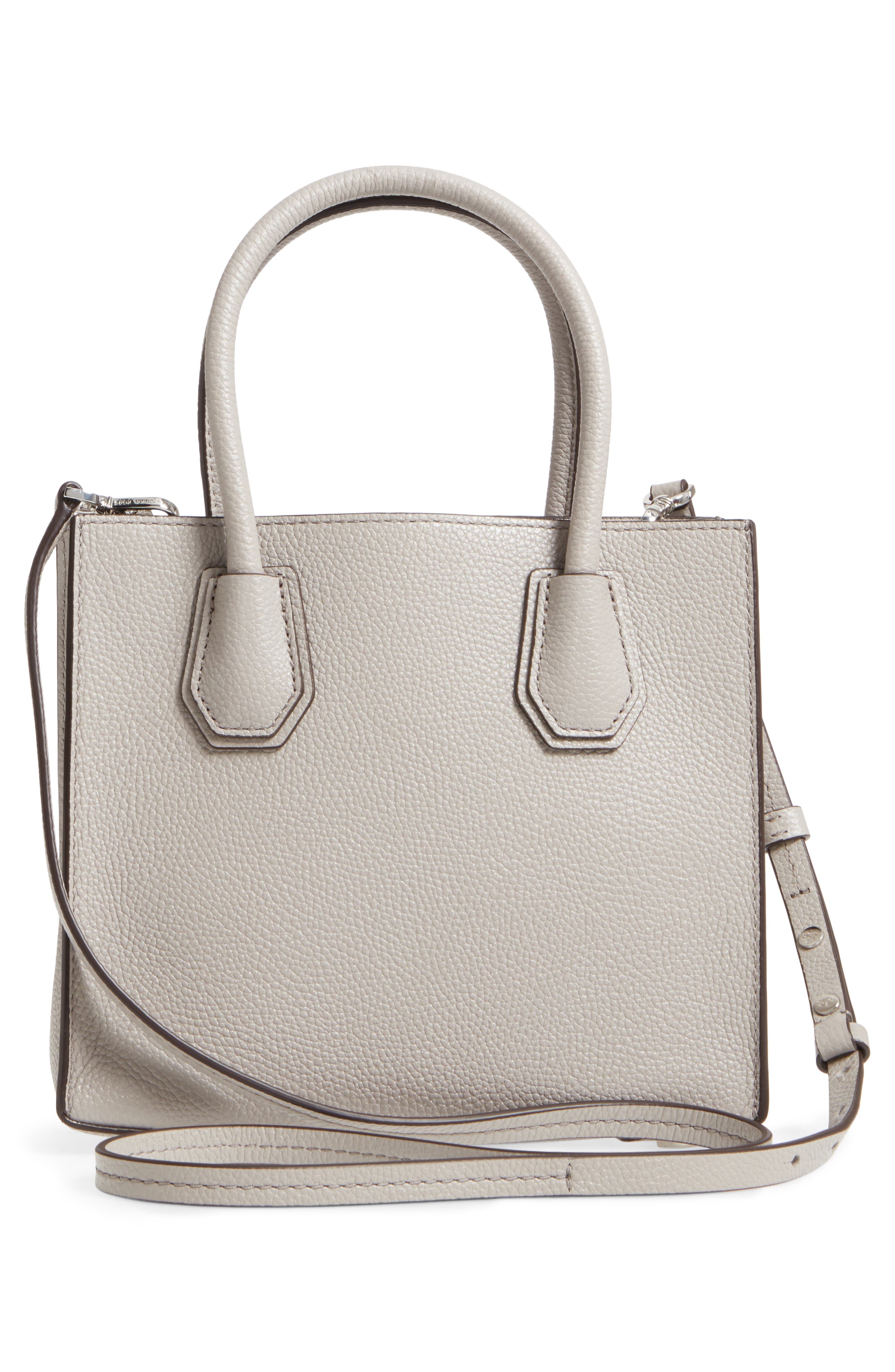 MICHAEL Michael Kors Mercer Leather Crossbody Bag, Alternate, color, 