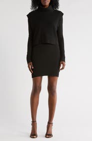 BY DESIGN Abby Long Sleeve Knit Dress