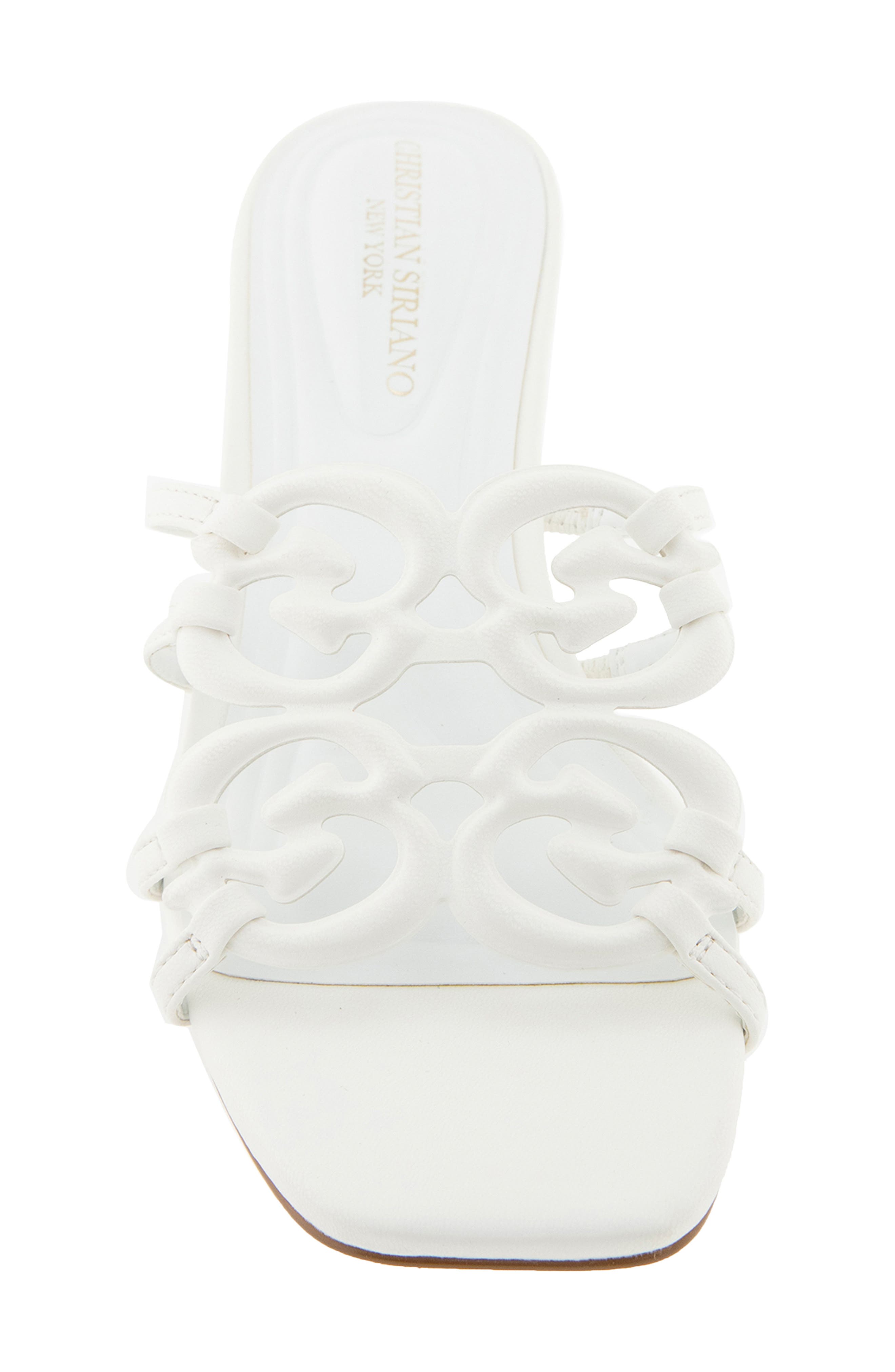 Ixla Kitten Heel Sandal, Alternate, color, CLOUD DANCER