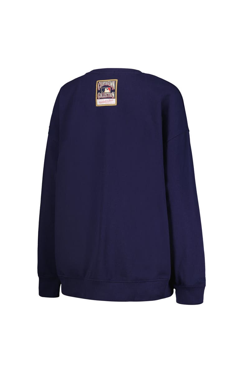 Mitchell & Ness Women's Mitchell & Ness Navy Houston Astros Cooperstown Collection Logo Pullover Sweatshirt, Alternate, color, Navy