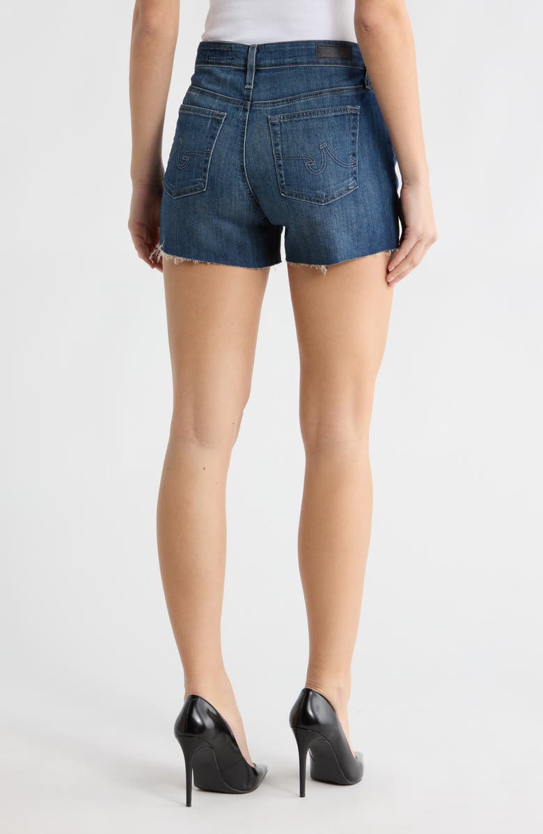 AG Hailey Cutoff Ex-Boyfriend Denim Shorts, Alternate, color, Inlet