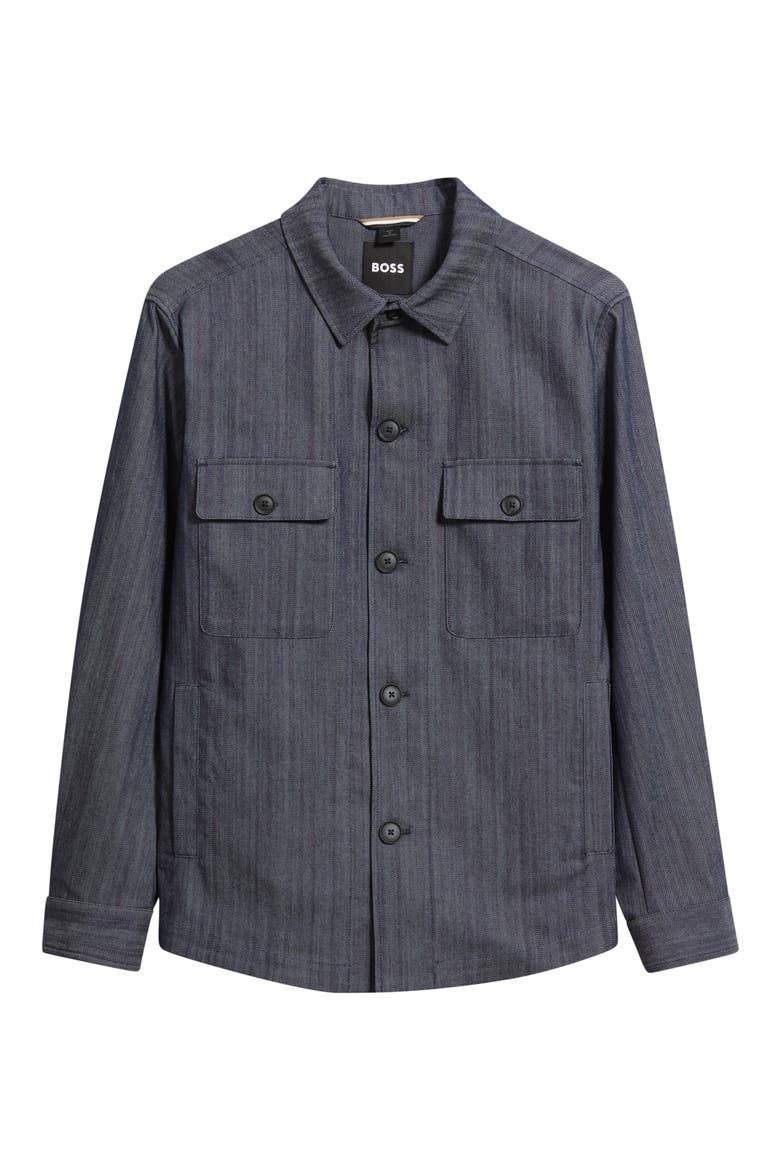 Carper Shirt Jacket, Alternate, color, DARK BLUE