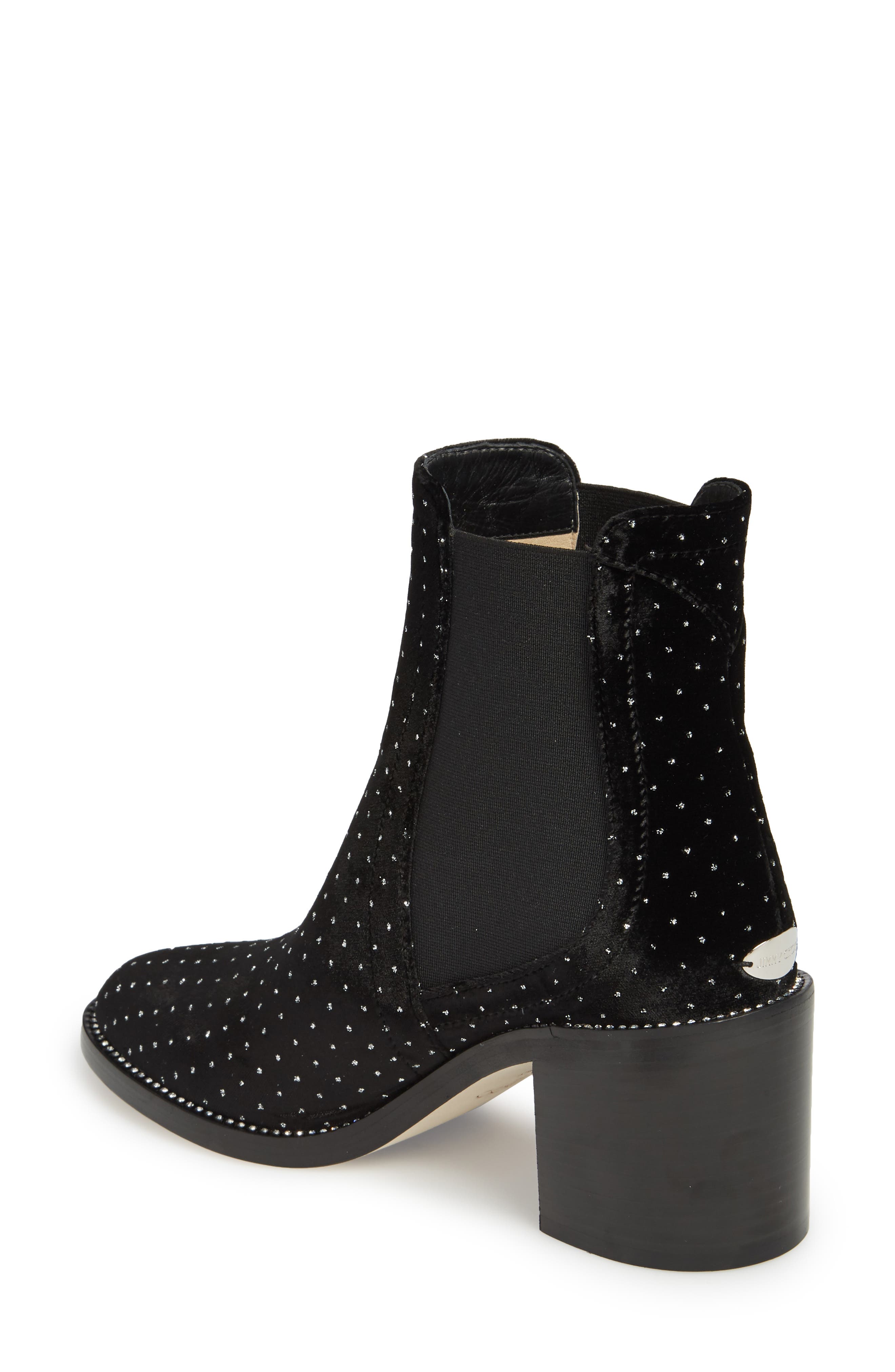 Jimmy Choo Merril Studded Chelsea Boot, Alternate, color, 