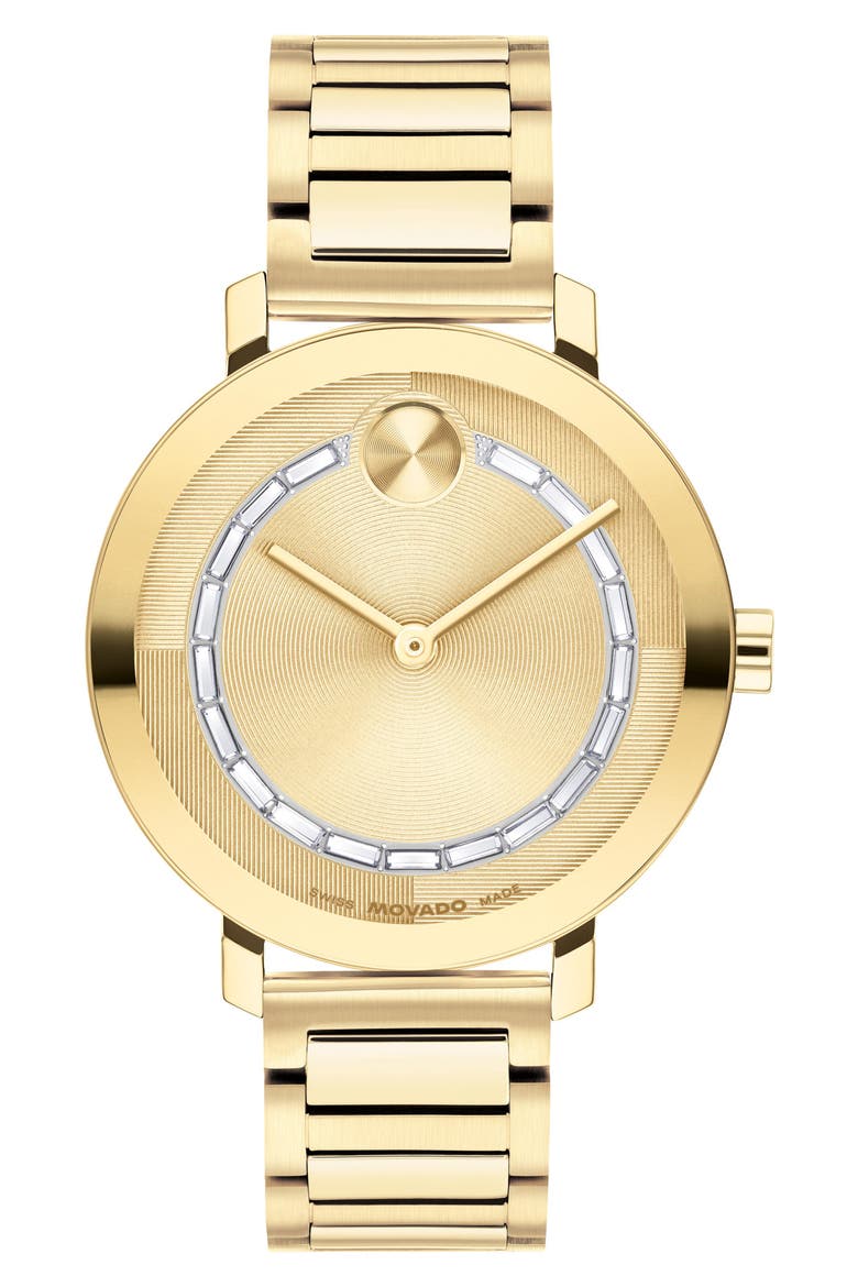 Bold Evolution 2.0 Bracelet Watch, 34mm, Main, color, GOLD