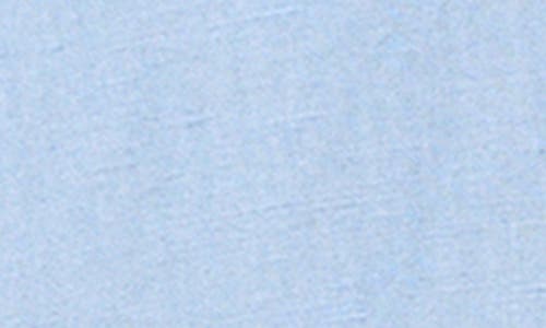 Mango Classic Fit Linen & Cotton Button-up Shirt In Blue