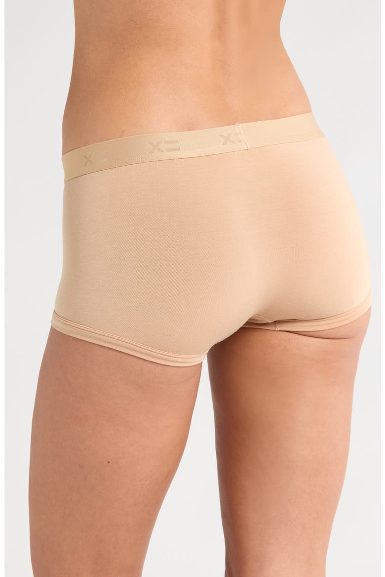 Stretch Modal Boyshorts, Alternate, color, CHAI