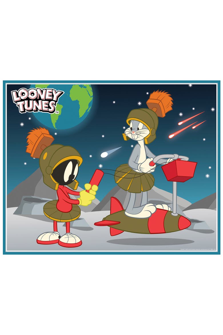 Looney Tunes 100pc Puzzles 4-Pack, Alternate, color, Multicolor