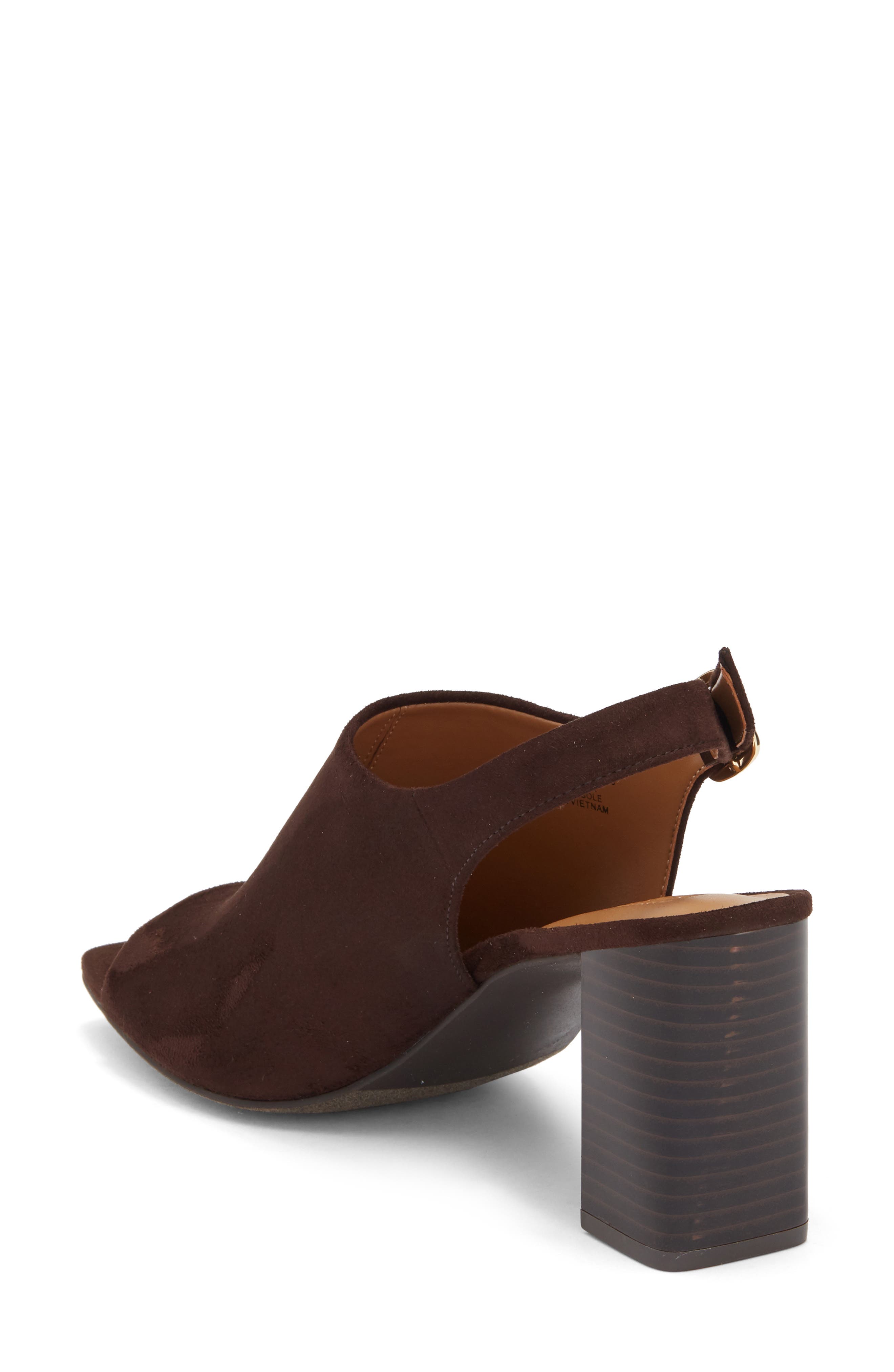 Hessa Slingback Heeled Sandal, Alternate, color, BROWN CHOCOLATE