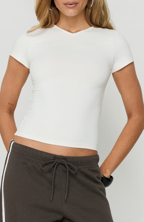 Daily Define High V-Neck T-Shirt