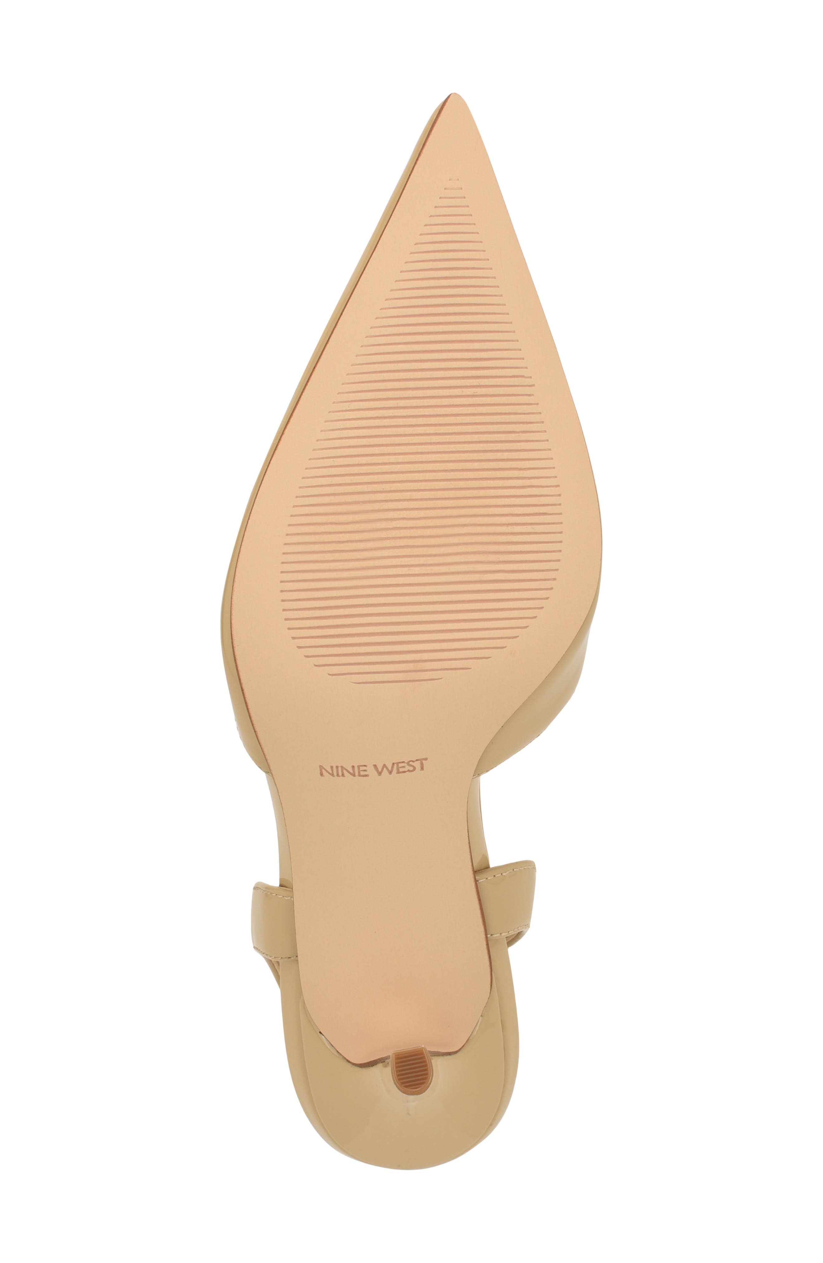 Grana Ankle Strap Pointed Toe Pump, Alternate, color, LIGHT NATURAL
