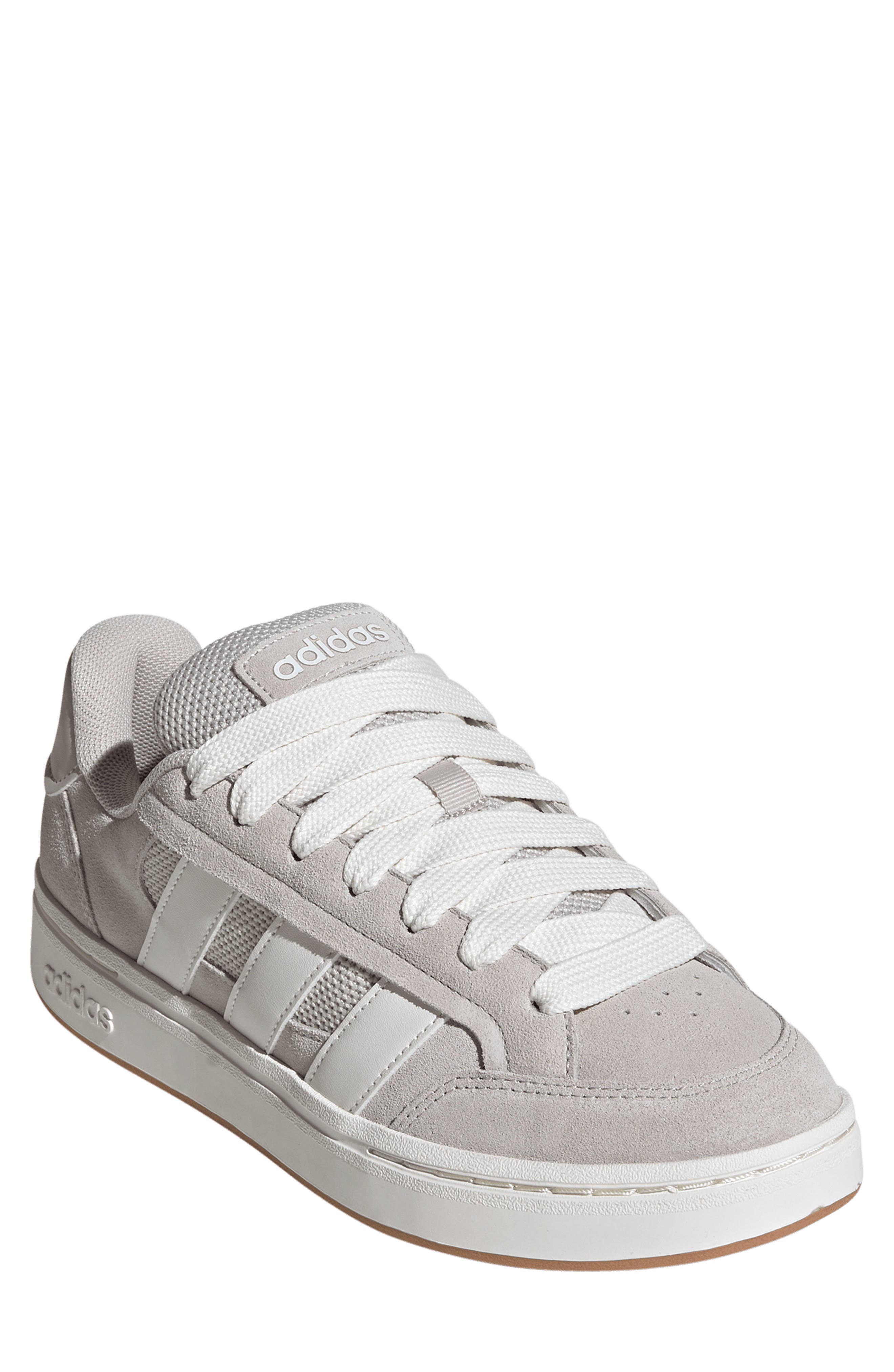 adidas Alpha Sk8 Sneaker, Main, color, Alumina/ Core White/ Gum 3