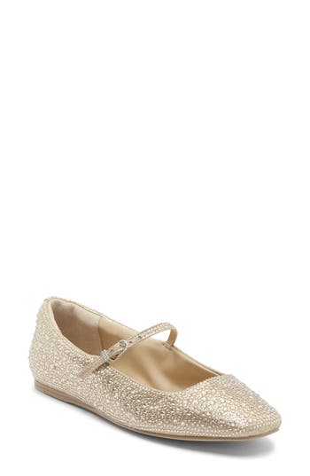 Dolce Vita Reyes Mary Jane Flat In Gold