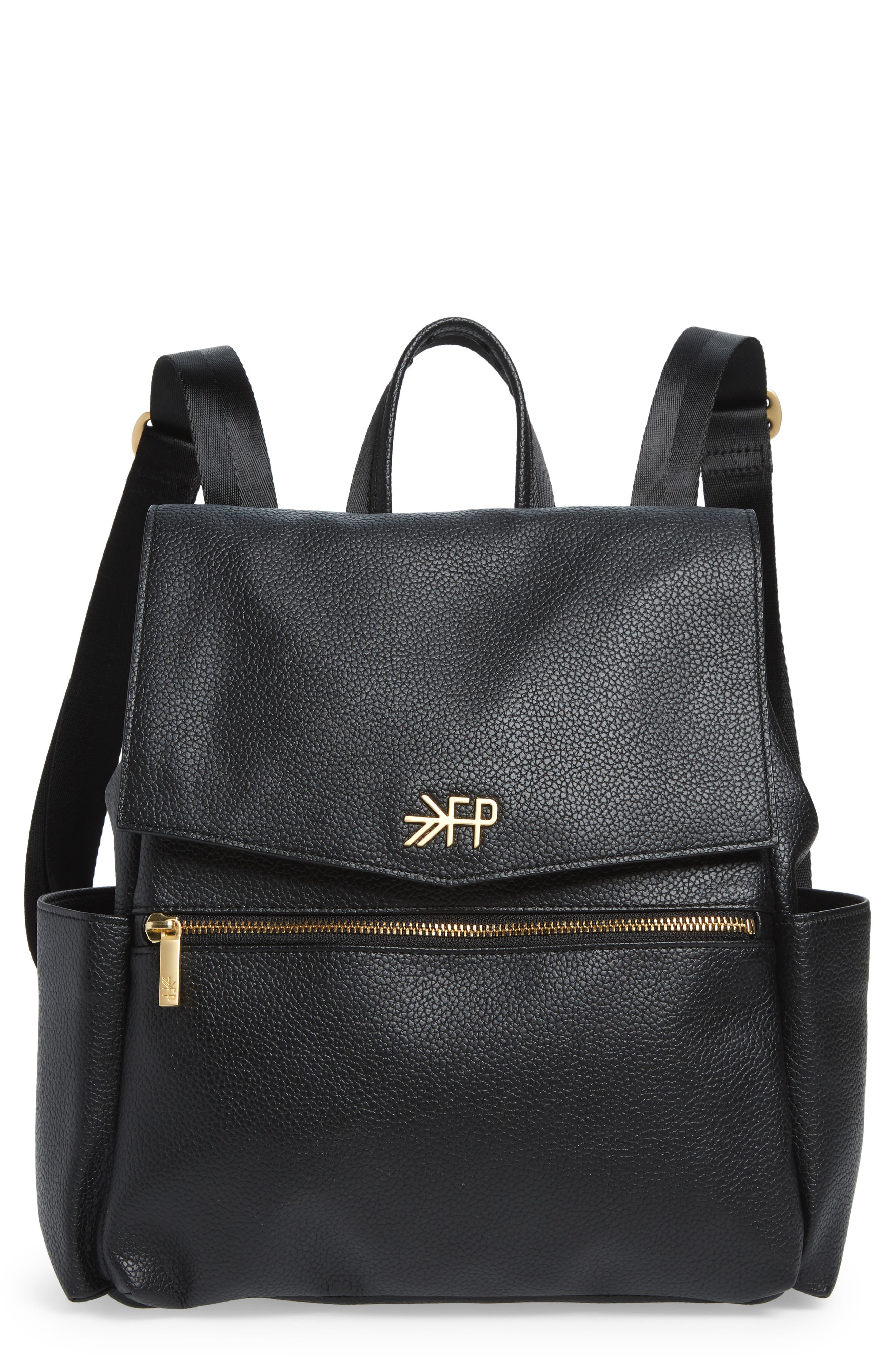 Freshly Picked Mini Classic Diaper Backpack, Main, color, 