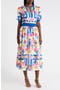 selected Scallop Floral Print