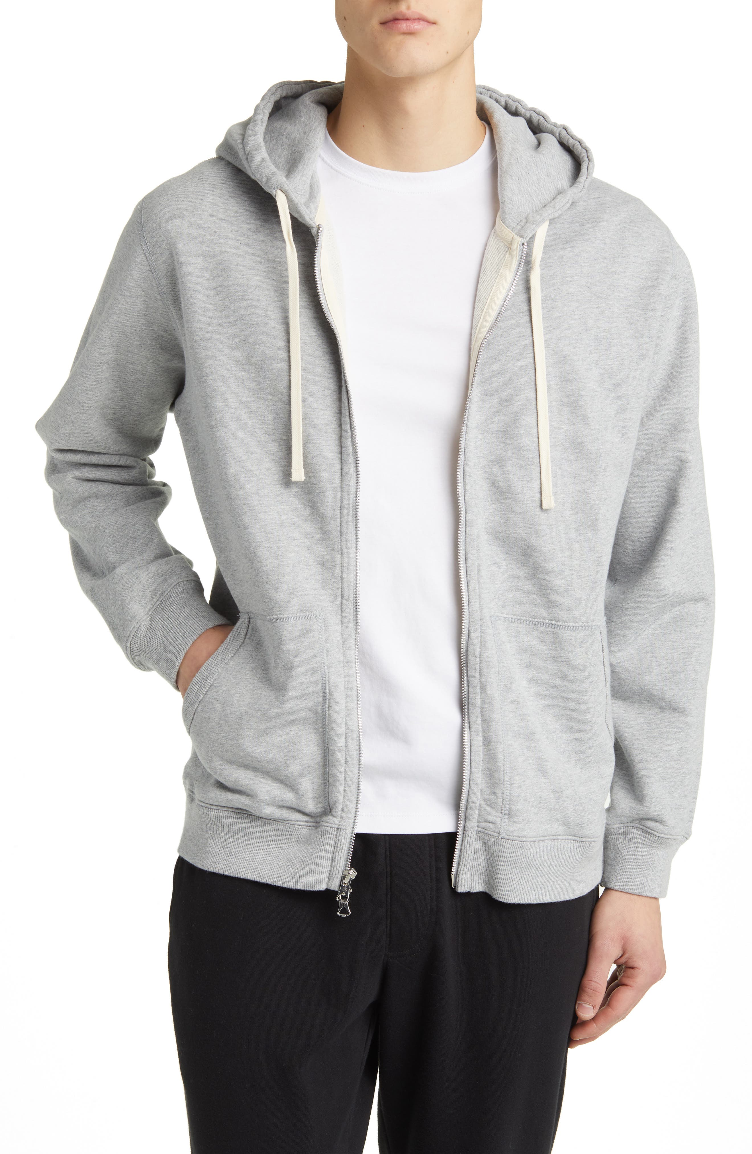 Reigning Champ Midweight Terry Classic Full Zip Hoodie