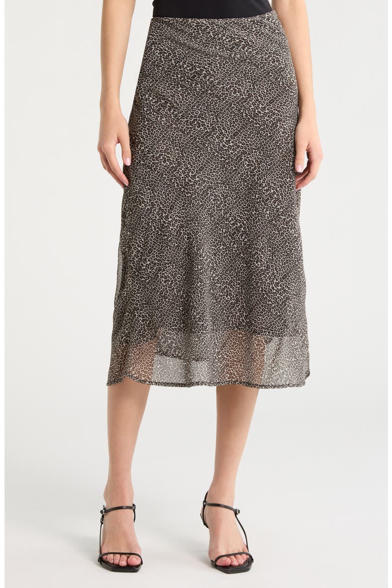 The Lawson Cheetah Print Skirt, Main, color, CHEETAH