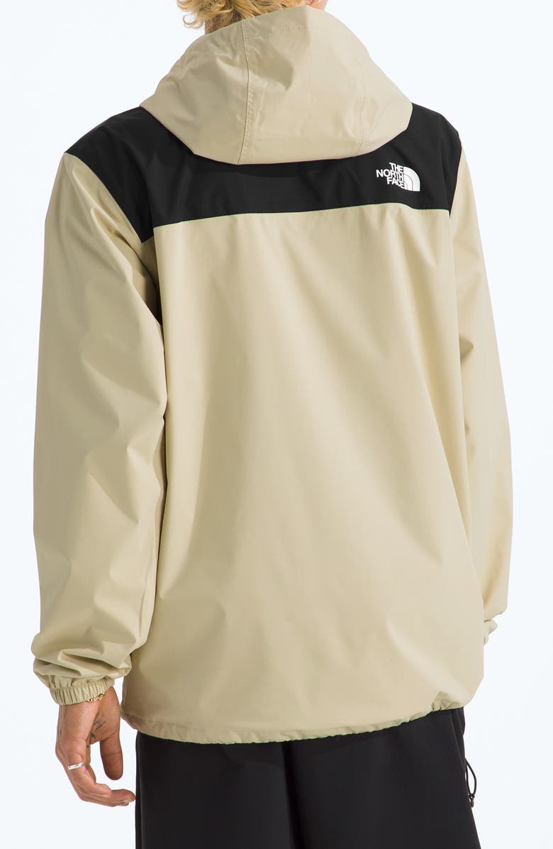 The North Face Antora Waterproof Jacket, Alternate, color, Desert Stone/ Tnf Black