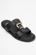 Forever & Always Shoes Sveta Leather Buckled Sandal