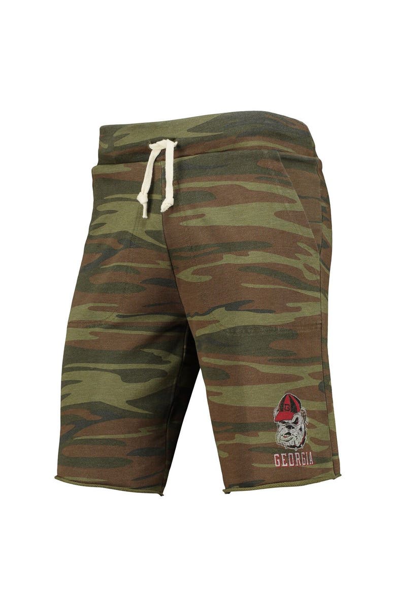 ALTERNATIVE APPAREL Men's Camo Alternative Apparel Georgia Bulldogs Victory Lounge Shorts, Alternate, color, 