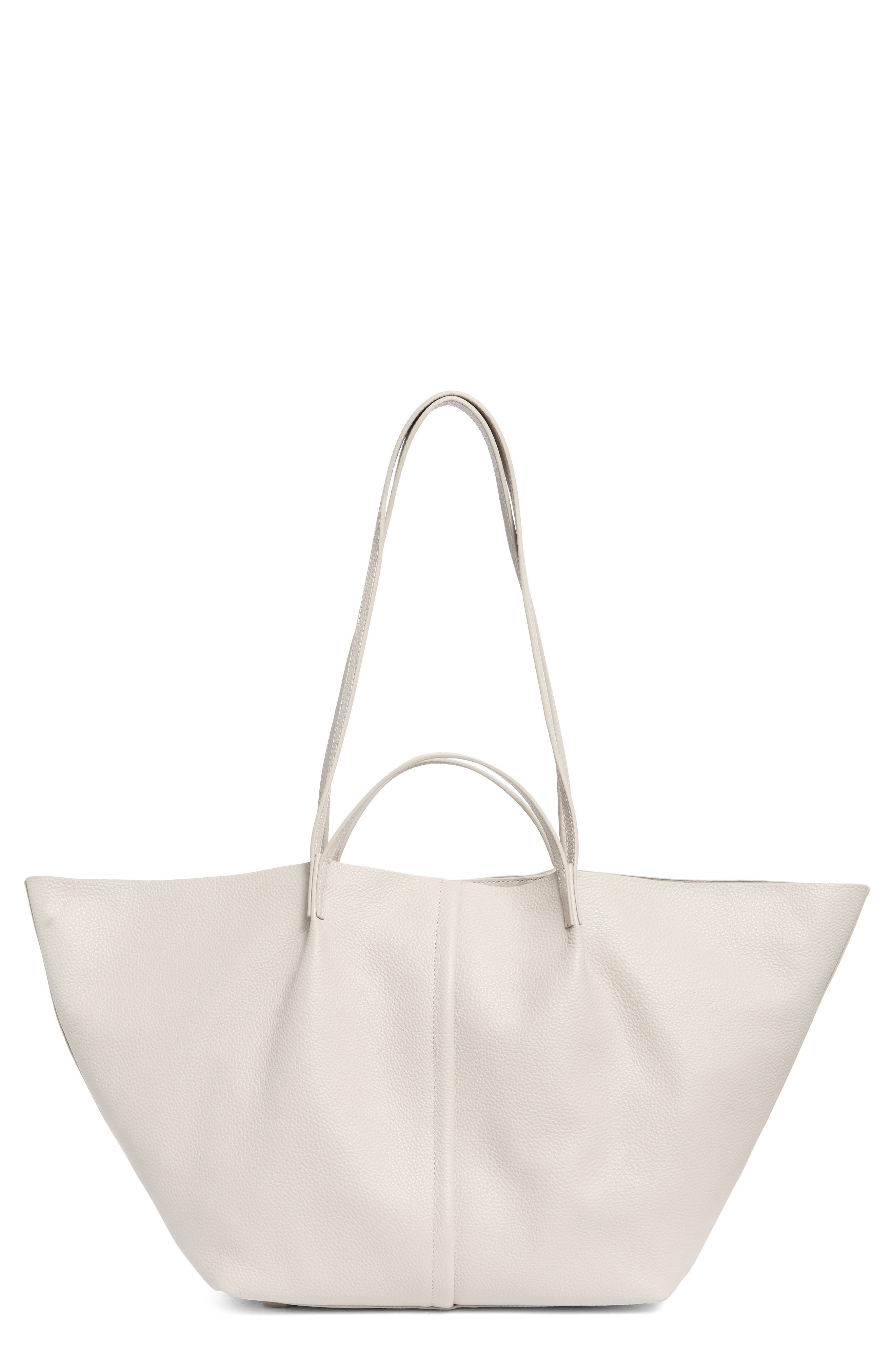 Hannah Tote Bag, Main, color, MINK GREY