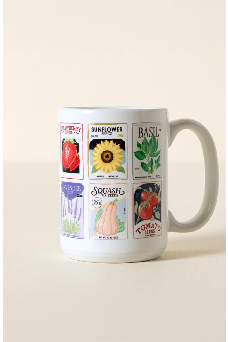 Gardener's Daily Interactive QR Mug, Main, color, Multi