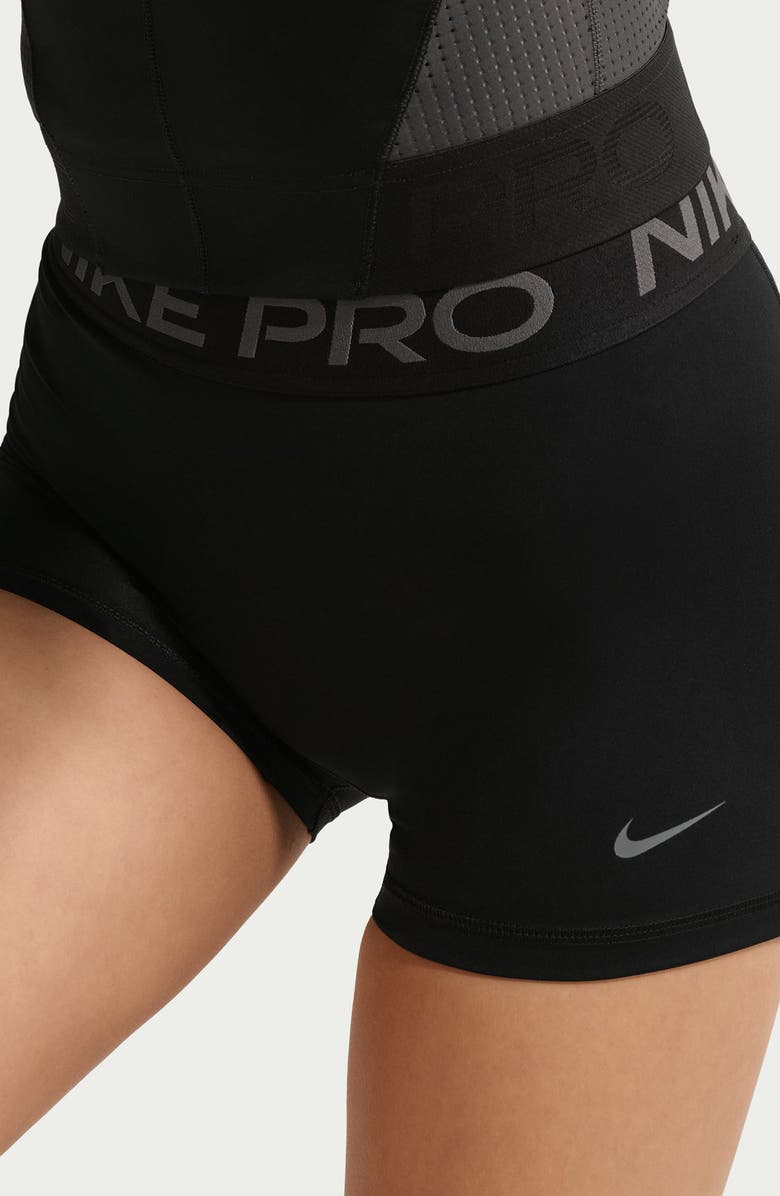 Nike Pro Sculpt Mid-Rise Biker Shorts, Alternate, color, Black/ Black/ Iron Grey