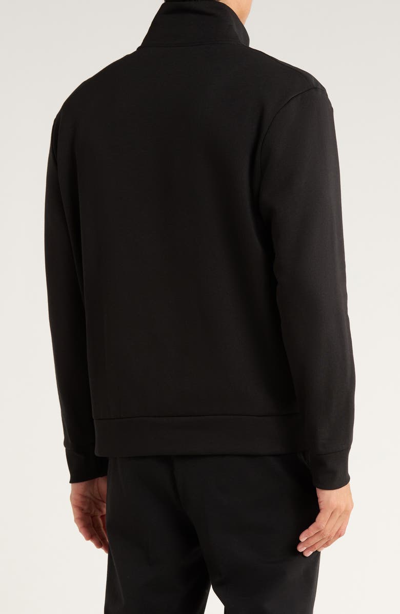 Calvin Klein Zip Jacket, Alternate, color, Black