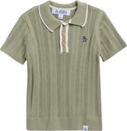 Original Penguin Kids' Cotton Polo Sweater