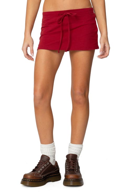 Bayside Stretch Cotton Micro Skort