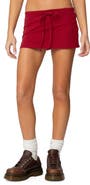 EDIKTED Bayside Stretch Cotton Micro Skort