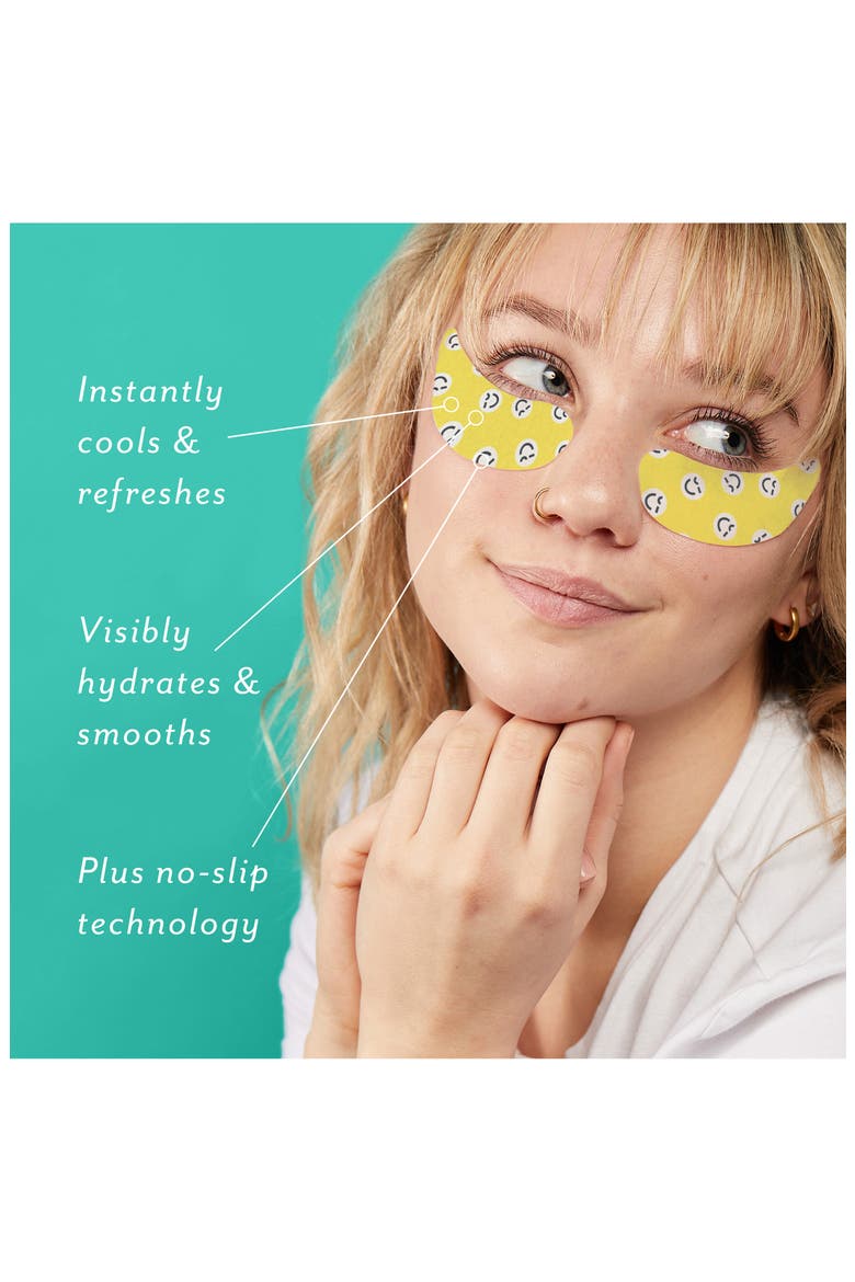 All Smiles Hydrating No Slip Eye Patches $40 Value, Alternate, color, NO COLOR