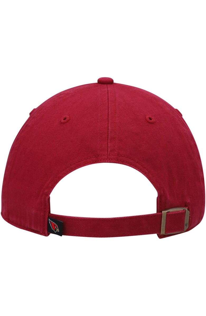 '47 Men's '47 Cardinal Arizona Cardinals Crosstown Clean Up Adjustable Hat, Alternate, color, 