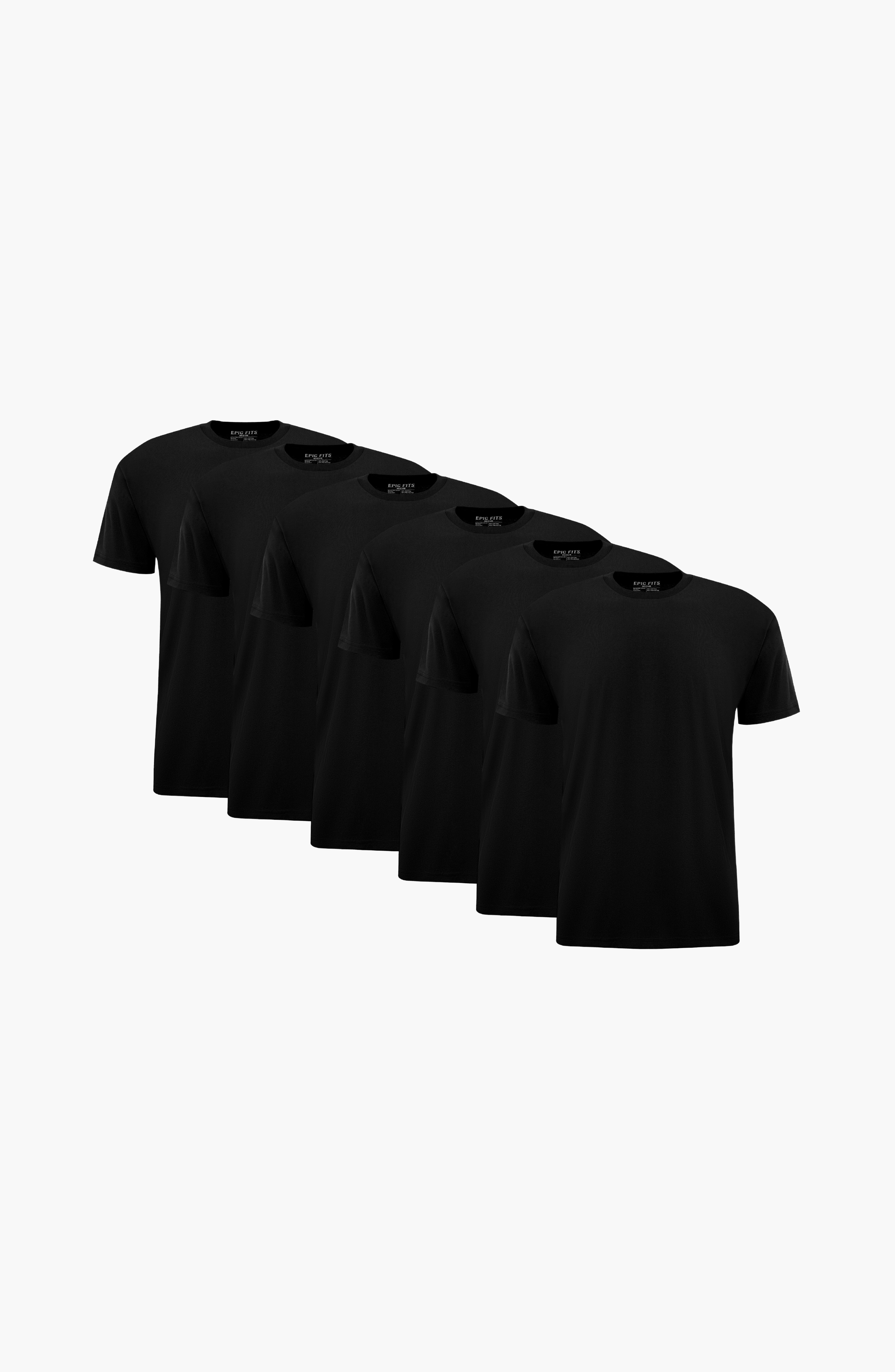 Crew Neck 6-Pack T-Shirts - image 3