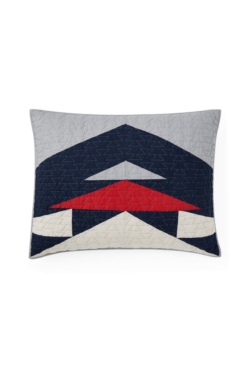 Tecopa Hills Reversible Quilt & Sham Set, Alternate, color, GRAY