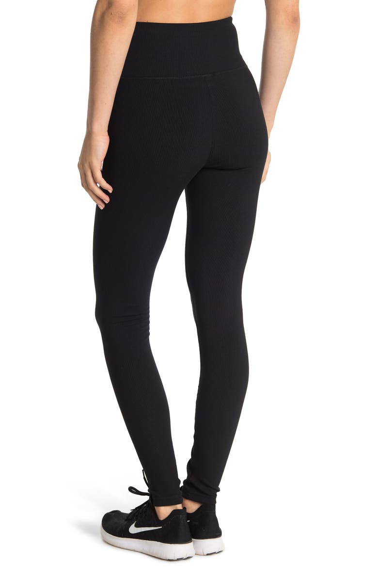 MARIKA Molly Ribbed Active Leggings, Alternate, color,