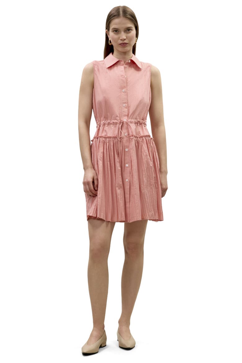 Marietta Shirt Dress, Main, color, Sorbet