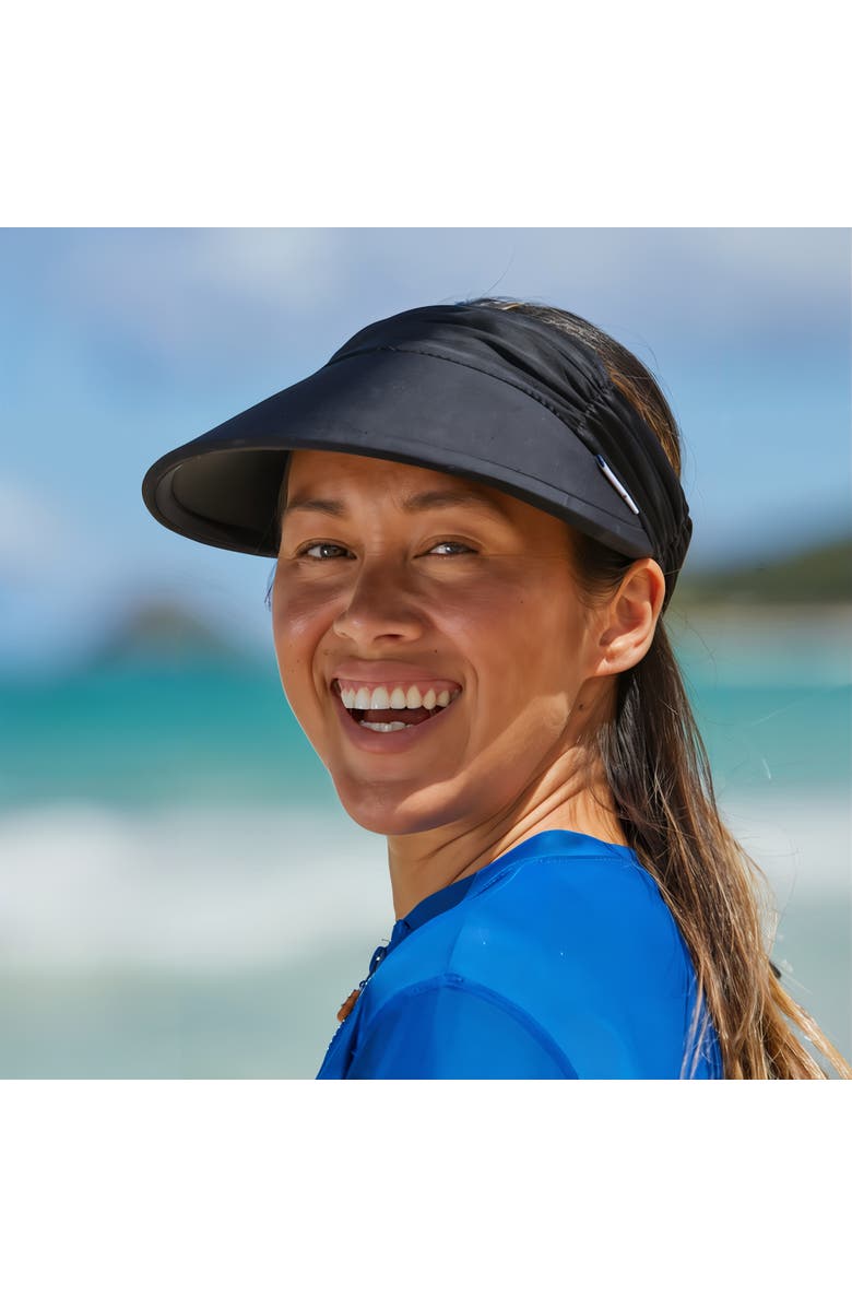 UV Skinz Swim Visor, Alternate, color, Black