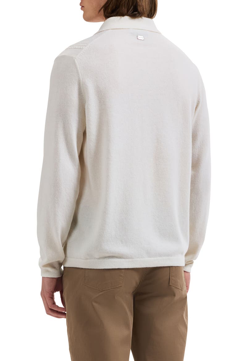 Cable Wool and Cashmere Cardigan, Alternate, color, IVORY